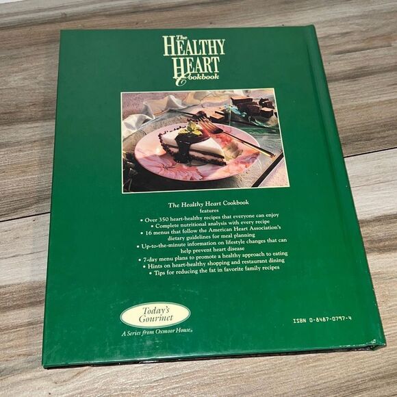 THE HEALTHY HEART COOKBOOK - OXMOOR HOUSE 1992 HC Illustrated *VG Shelved Only - Picture 6 of 8